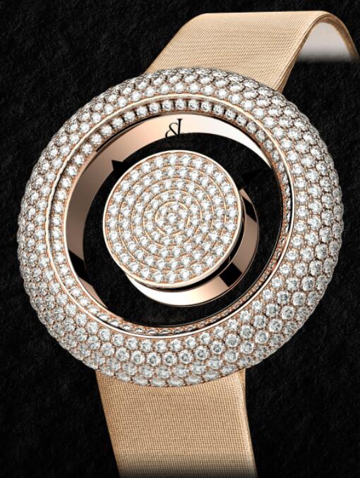 Replica Jacob & Co. BRILLIANT MYSTERY PAVE DIAMONDS ROSE GOLD 44MM watch BM556.40.RD.RD.A price